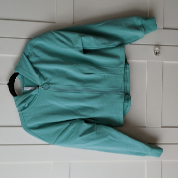 FABLETICS Dakota Green Zip-Up Hoodie - Like New! - Picture 5 of 9